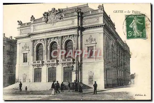 Cartes postales Le Theatre Cette