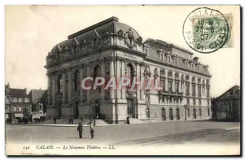 Cartes postales Calais Le nouveau Theatre