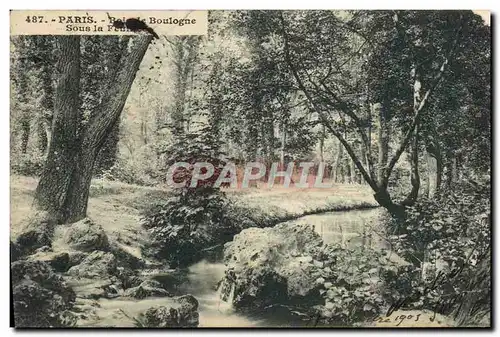 Cartes postales Paris Bois de Boulogne