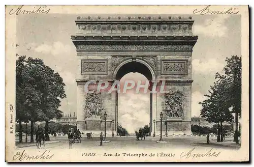 Cartes postales Paris Arc de Triomphe de L&#39Etoile