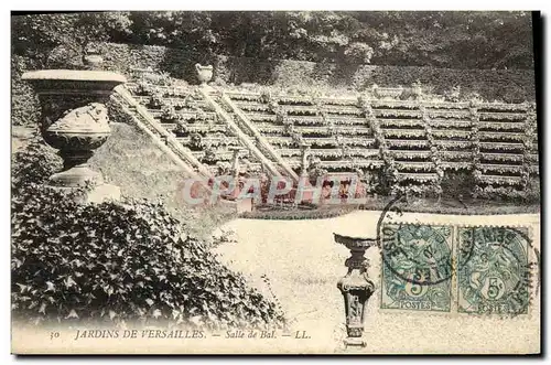 Cartes postales Jardins de Versailles Salle du bal