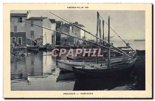 Ansichtskarte AK Provence Martigues Bateaux