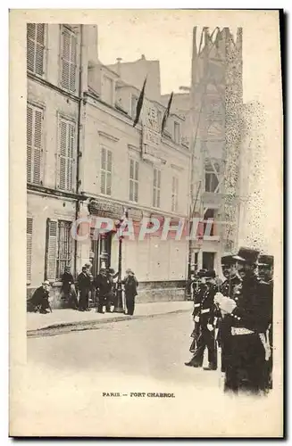 Ansichtskarte AK Douanes Paris Fort Chabrol Policier police