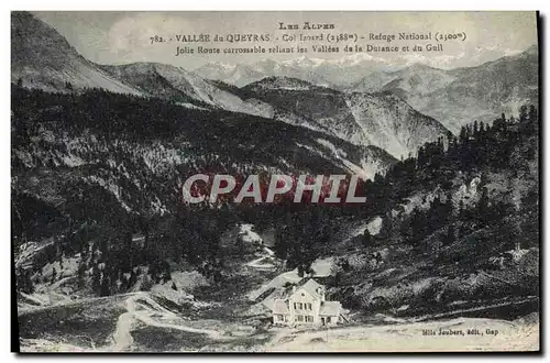 Cartes postales Alpinisme Vallee du Queyras Col Izoard Refuge national Jolie route carrossable reliant les valle