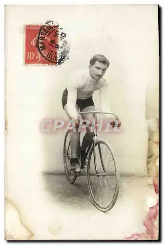 CARTE PHOTO Velo Cycle Cyclisme Champion
