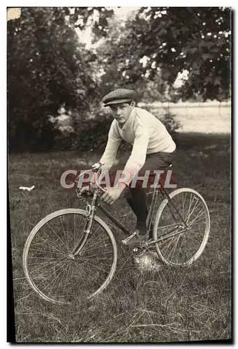 CARTE PHOTO Velo Cycle Cyclisme