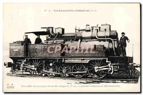 Cartes postales Train Locomotive 441