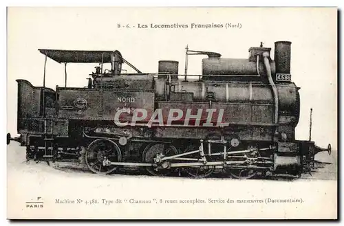 Ansichtskarte AK Train Locomotive Machine 4 5 88 type di Chameau