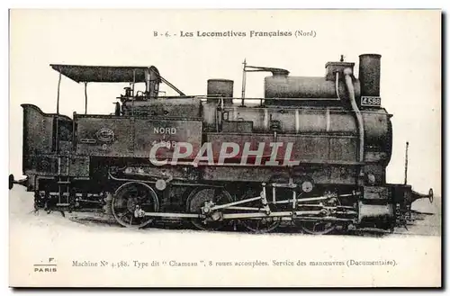 Cartes postales Train Locomotive Machine 4 5 88 type di Chameau