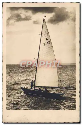 Cartes postales Bateau Voilier