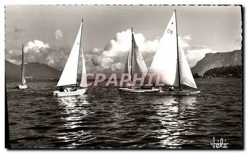 Cartes postales moderne Bateau Voilier Lac du Bourget et ses voiliers