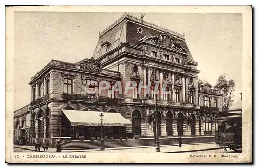 Cartes postales Le Theatre Cherbourg