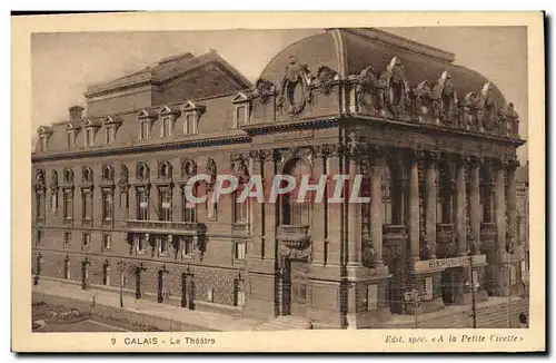 Cartes postales Le Theatre Calais