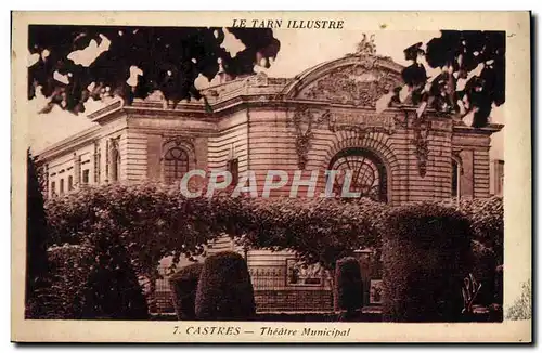 Cartes postales Le Theatre municipal Castres