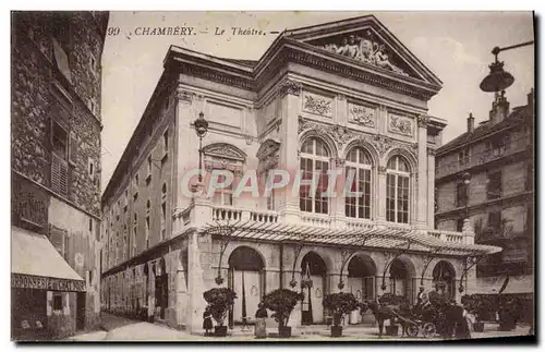 Ansichtskarte AK Le Theatre Chambery Coordonnerie du Caht Noir