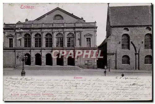 Cartes postales Le Theatre Colmar