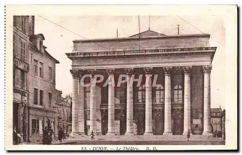 Ansichtskarte AK Le Theatre Dijon