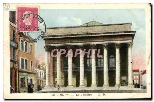 Cartes postales Le Theatre Dijon