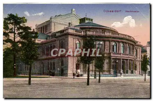 Cartes postales Le Theatre Dusseldorf Stadttheater