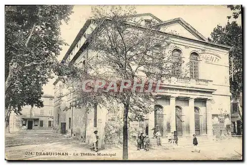 Ansichtskarte AK Le Theatre municipal Draguignan