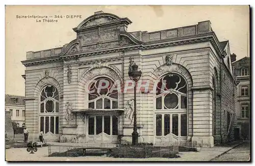 Cartes postales Dieppe Le Theatre