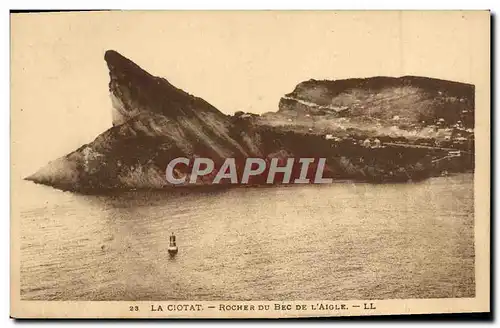 Cartes postales La Ciotat Rocher Du bec de l&#39aigle