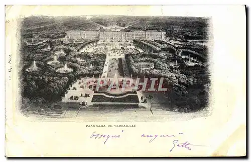 Cartes postales Panorama De Versailles