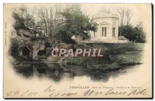 Cartes postales Versailles Parc De Trianon Pavillon de musique