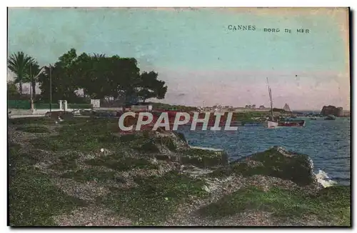 Cartes postales Cannes Bord De Mer