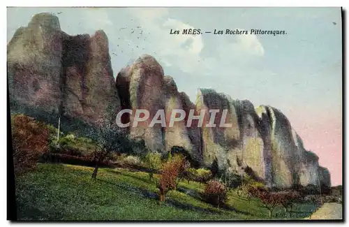 Cartes postales Les Mees Les rochers pittoresques