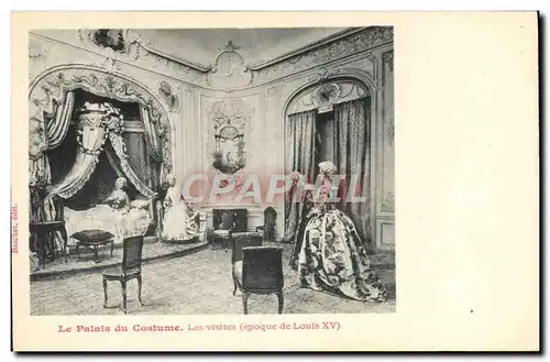Ansichtskarte AK Mode Le palais du costume Les visites Epoque de louis XV