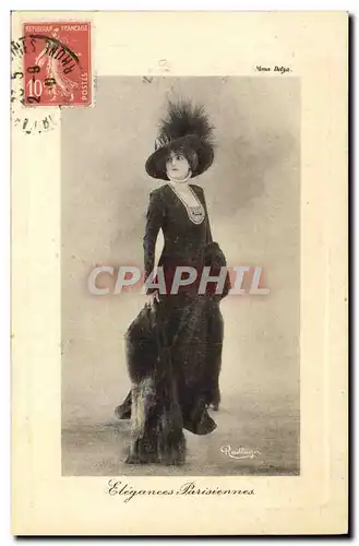 Cartes postales Mode Femme Elegances parisiennes Paris