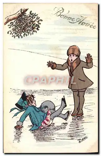 Cartes postales Sports d&#39hiver Patinage