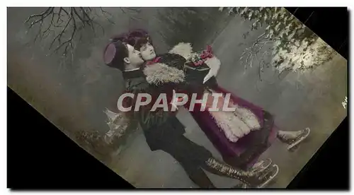 Cartes postales Sports d&#39hiver Patinage Femme