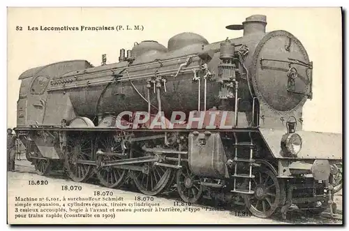 Ansichtskarte AK Train Locomotive Machine 6101 a surchauffeur Schmidt