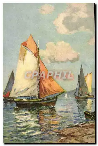 Cartes postales Bateau Voilier