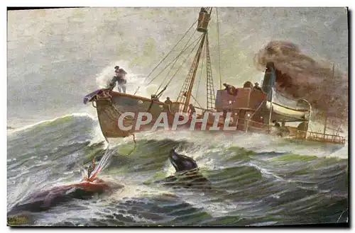 Cartes postales Bateau Peche