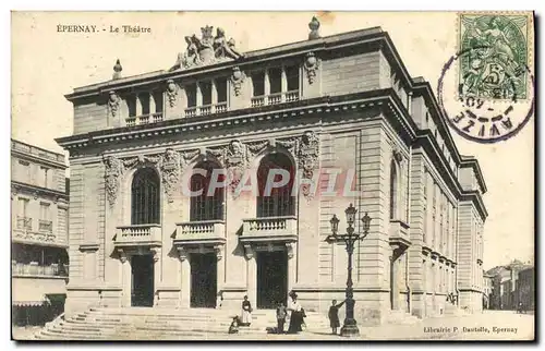 Cartes postales Theatre Epernay