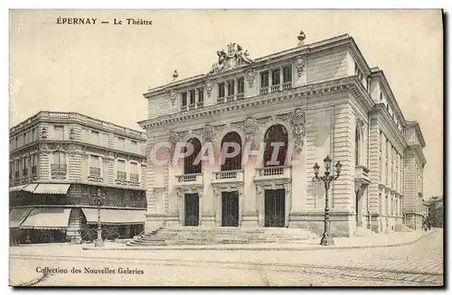 Cartes postales Theatre Epernay