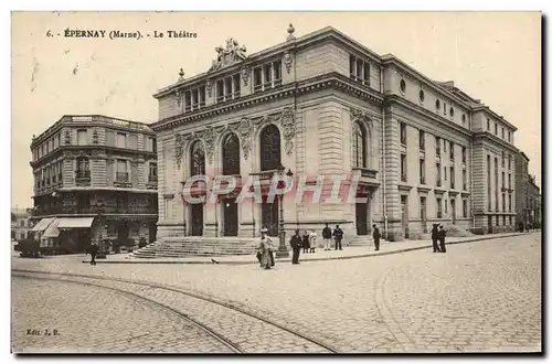 Cartes postales Theatre Epernay