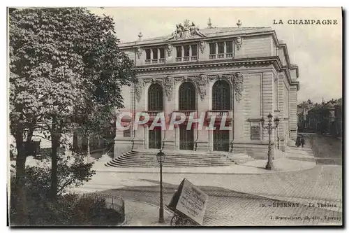 Cartes postales Theatre Epernay
