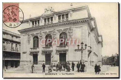 Cartes postales Theatre Epernay