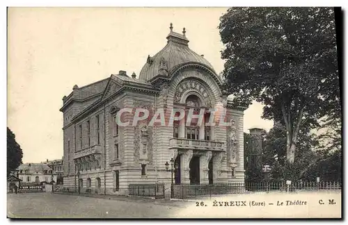 Cartes postales Theatre Evreux