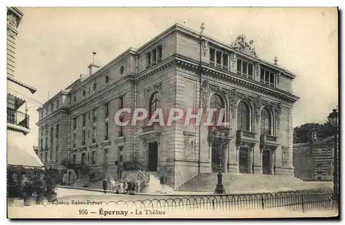 Cartes postales Theatre Epernay