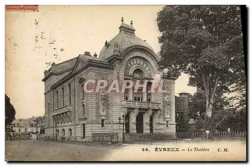 Cartes postales Evreux Theatre