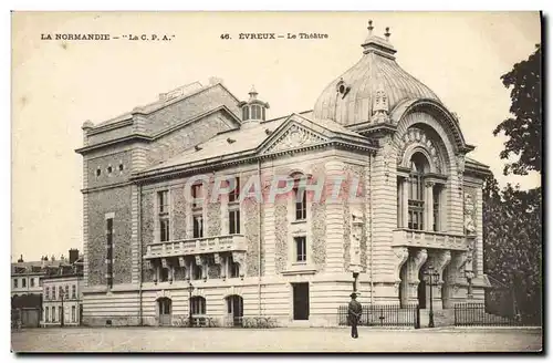 Cartes postales Evreux Theatre