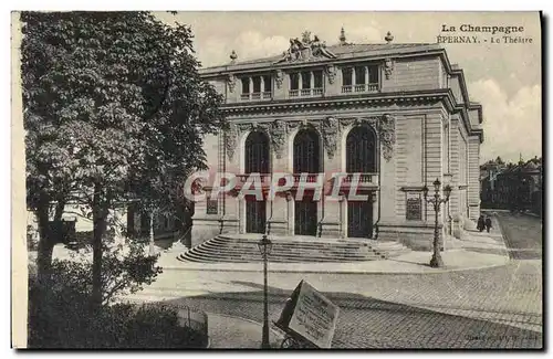 Cartes postales Epernay Theatre