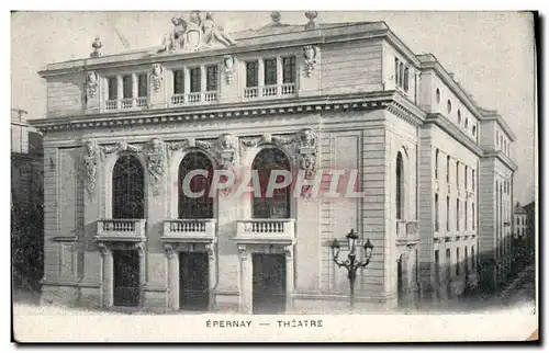 Cartes postales Epernay Theatre