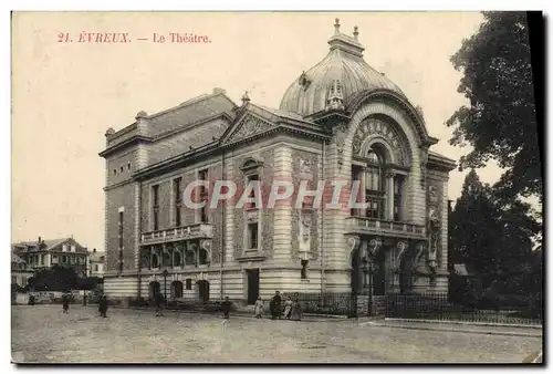 Ansichtskarte AK Evreux Le Theatre