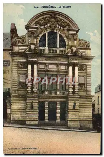 Cartes postales Fougeres Le Theatre